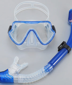 Professionele Duikbril en Snorkel Set voor Volwassenen - Panoramisch Gehard Glas