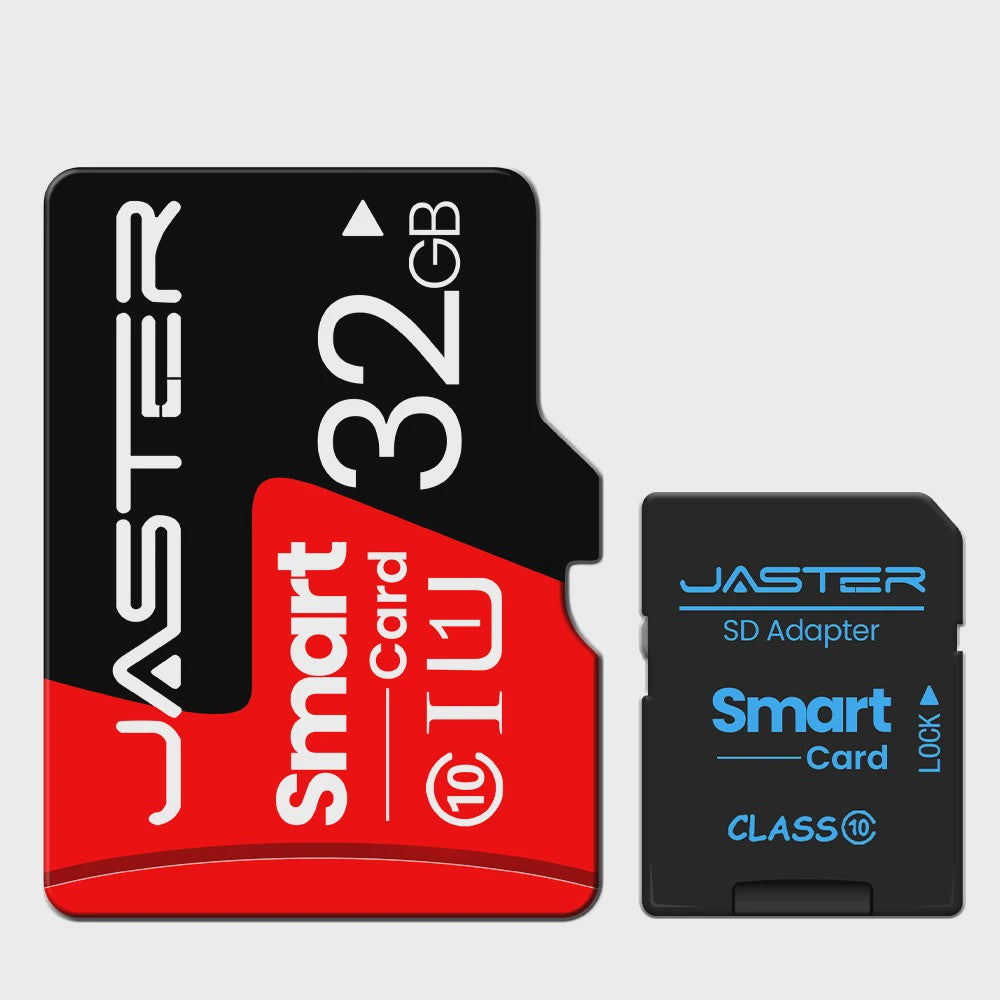 JASTER Class 10 Micro SD Kaart 8GB - 128GB | TF Kaart voor Telefoon, Camera, Computer
