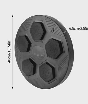 Slimme Muziek Bokszak Wandmontage - Bluetooth, LED Verlichting & Oplaadbaar voor Thuis Fitness