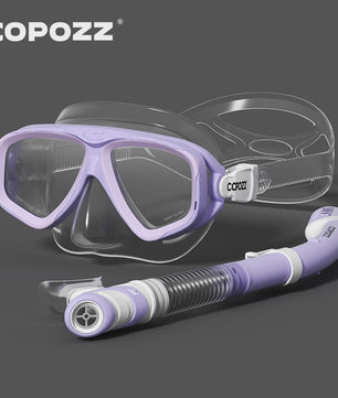 COPOZZ 2025 Duikmasker Set met Snorkel - Anti-Condens, Verstelbaar, Volwassenen