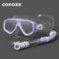 COPOZZ 2025 Duikmasker Set met Snorkel - Anti-Condens, Verstelbaar, Volwassenen