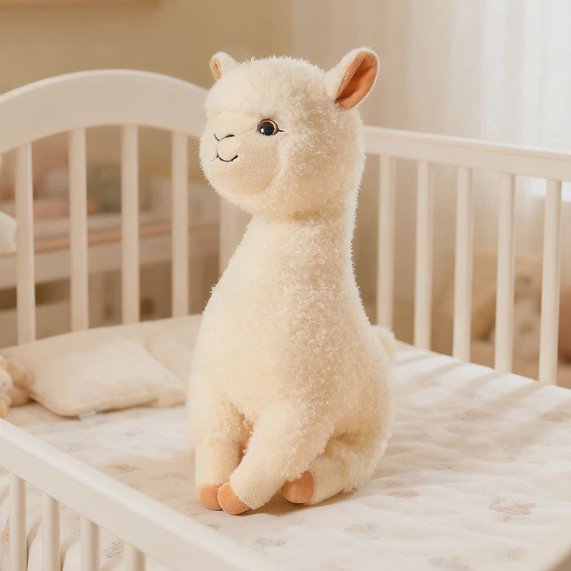 Zachte Pluche Alpaca Knuffel - Schattig Staan Alpacasso Speelgoed voor Kinderen & Meisjes