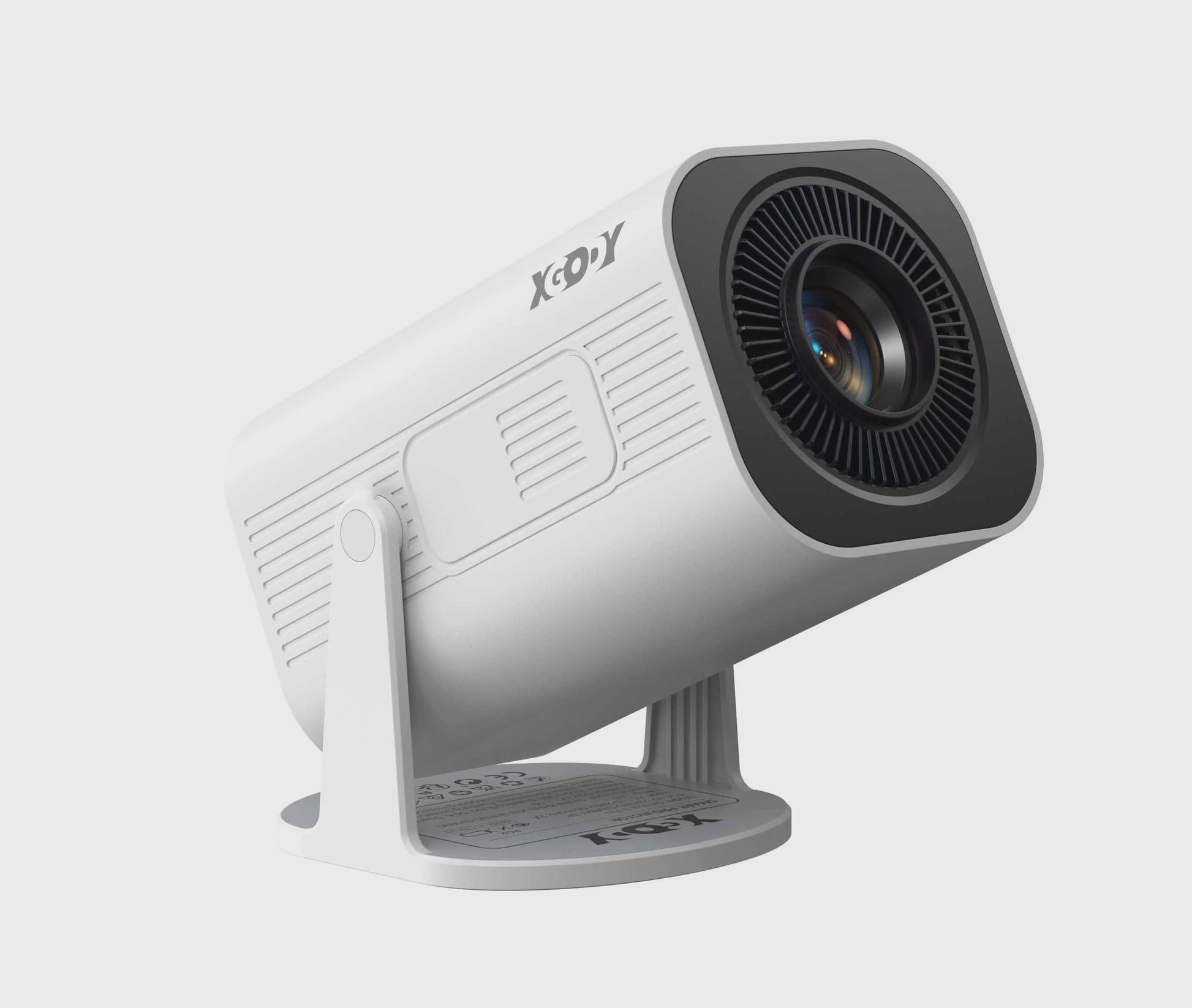XGODY 4K Mini Projector: Android 11, 12000 Lumens, Dual WiFi6 & Bluetooth 5.4
