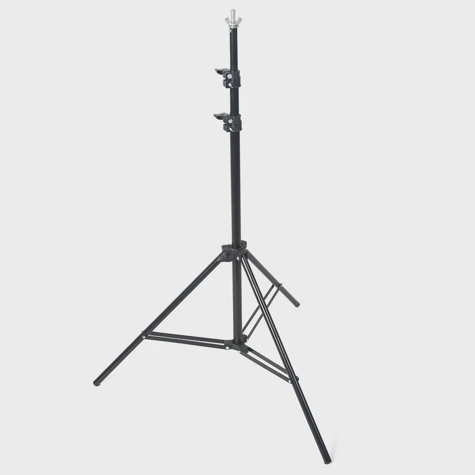 Industriële Tripod Vloerlamp - Retro Studio Verlichting Zwart