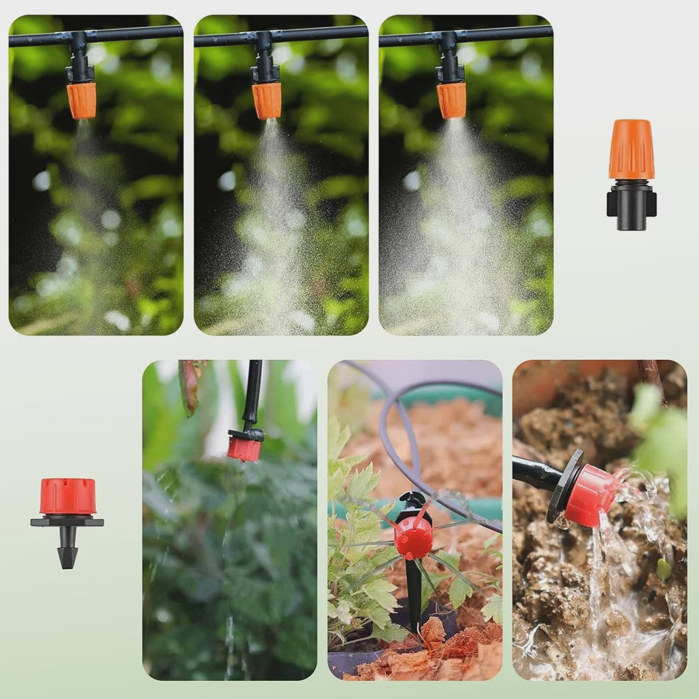149-delige Drip Irrigatie Systeem Kit - 30 Meter Tuinslang voor Efficiënte Watergift
