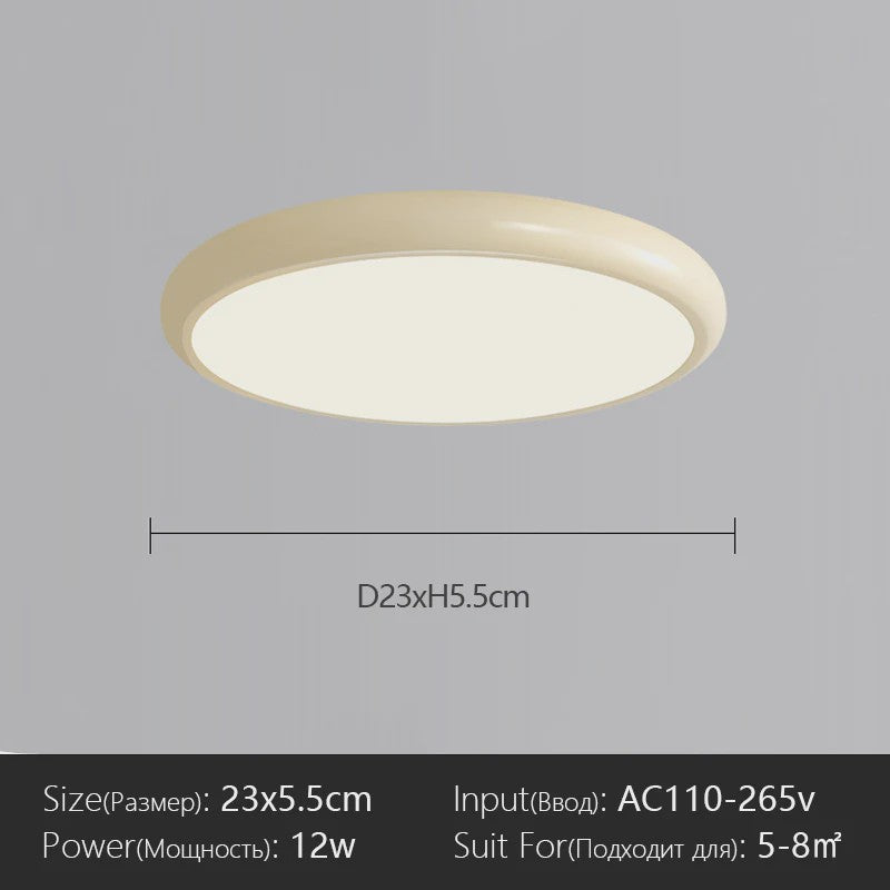 Moderne Scandinavische LED Plafondlamp - Stijlvol en Veelzijdig