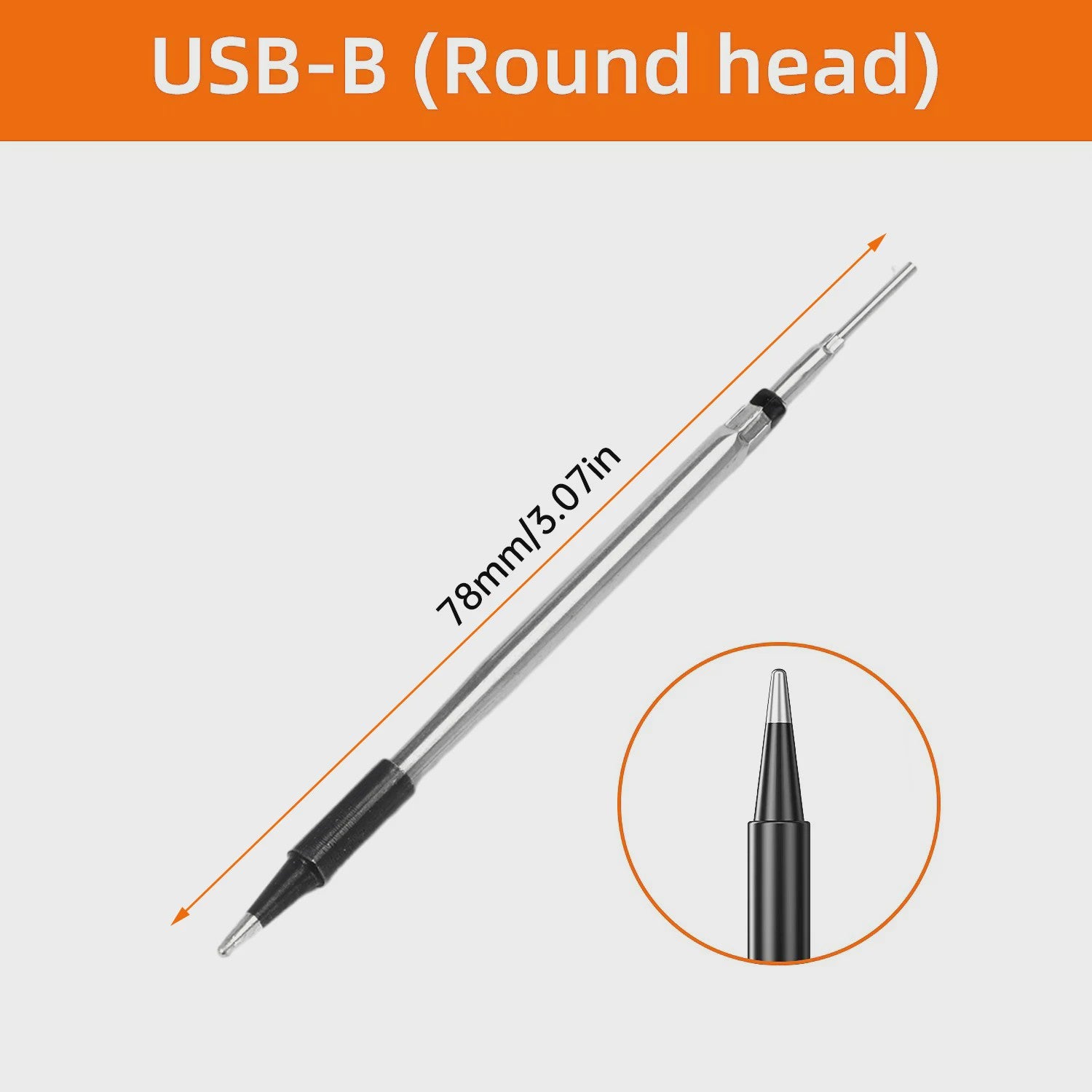 Draagbare Digitale Mini Soldeerbout Set met USB Type-C en Instelbare Temperatuur