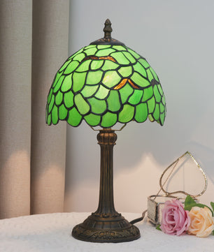 Vintage Stijl Tafellamp - Meerkleurige Tiffany Lamp 8-Inch voor Nachtkastje of Bureau