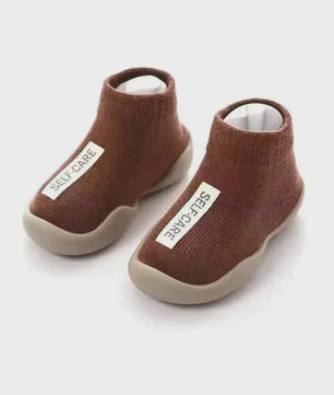 Zachte Babyschoentjes Sokken - Antislip Loopzool voor Eerste Stapjes