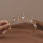 Vintage Barok Kristallen Tiara Kroon met Strass - Bruids & Feest Haaraccessoire