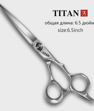 TITAN Professionele Kappersscharen & Barbier Scharen Set - 5.5 & 6.0 Inch Japan 440C Staal