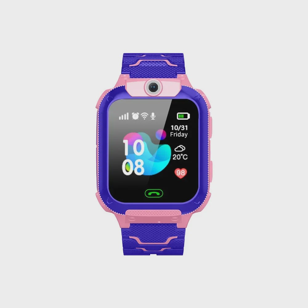 Lenovo Kinder Smartwatch 5G GPS SOS Camera Waterdicht - Veilig & Leuk Cadeau voor Jongens en Meisjes