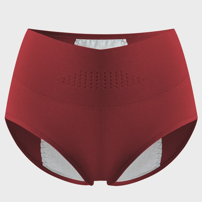 Hoge Taille Menstruatie Broekjes voor Dames - Lekvrij & Katoen - Plus Size L-4XL