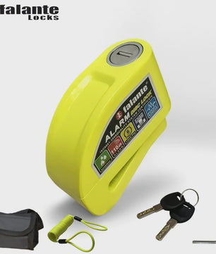 Motor & Fiets Alarm Schijfrem Slot - Aluminiumlegering met 110dB Alarm & Waterdicht
