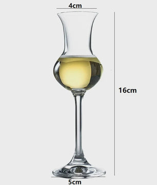 Elegante Kristallen Proefglazen - Whisky, Wijn, Likeur & Champagne