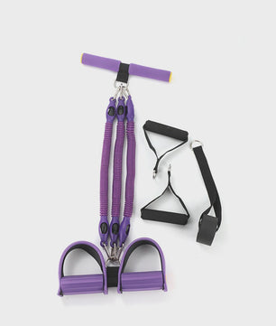 Pedal Resistance Band 50-100 LBS - Krachttraining & Buikspier Trainer