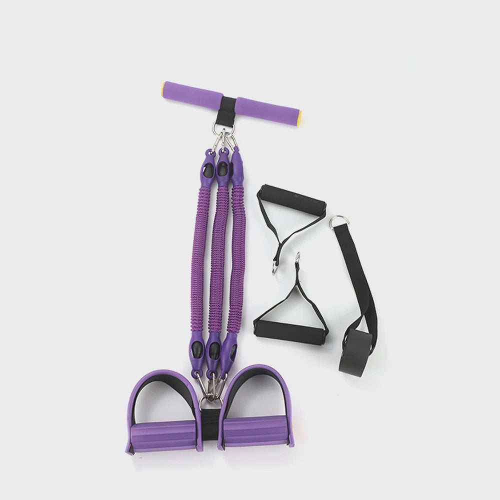 Pedal Resistance Band 50-100 LBS - Krachttraining & Buikspier Trainer