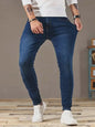 Heren Skinny Jeans met Stretch - Slim Fit Denim Broek voor Streetwear & Casual