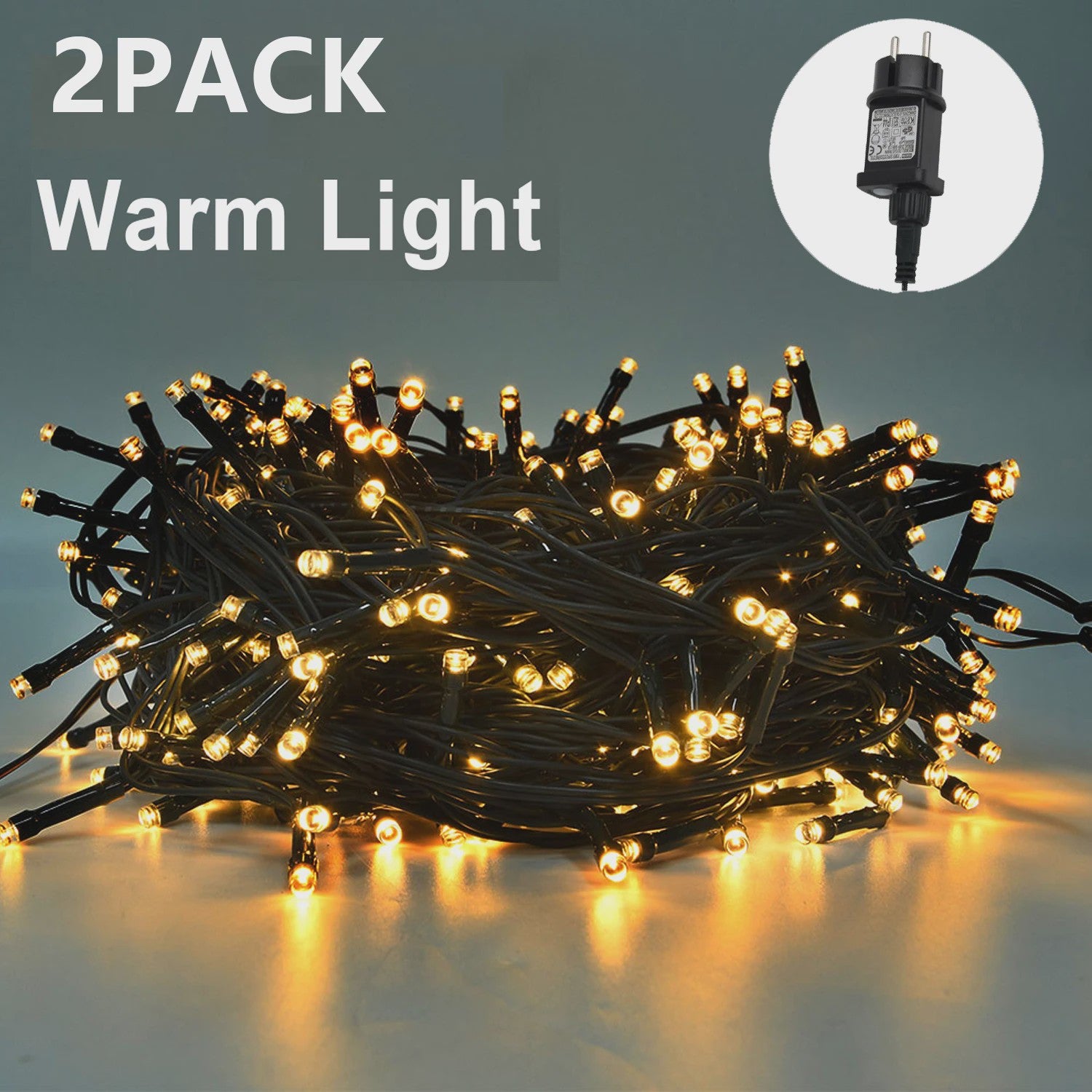400 LED Kerstboomverlichting Warm Wit - 8 Modi - Buiten & Binnen - Sprookjeslichtjes