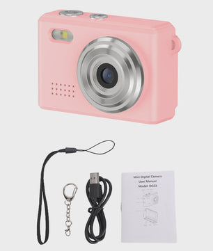Mini Digitale Camera: Draagbare 1080P HD Recorder met Sleutelhanger & 12MP Foto