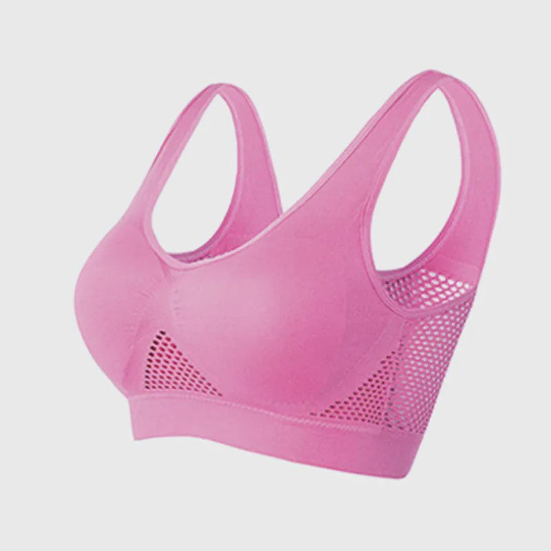 Seamless Sports BH met Uitsparingen & Push-up - Dames Yoga, Fitness & Running (M-6XL)