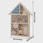 Natuurlijk Houten Insectenhotel - Vlindertuin & Bijenhuis voor Lieveheersbeestjes en Gaasvliegen