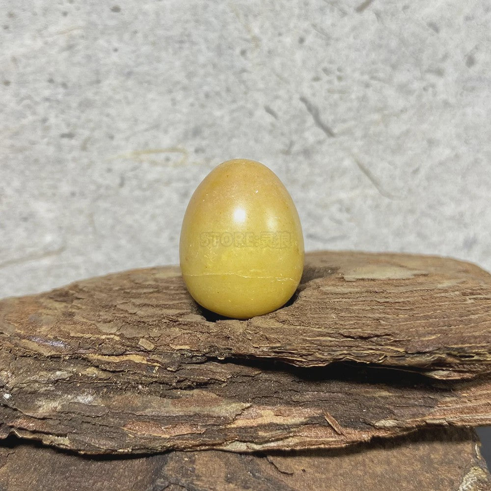Natuurstenen Ei - Kleine Gepolijste Steen voor Meditatie, Stressverlichting & Decoratie