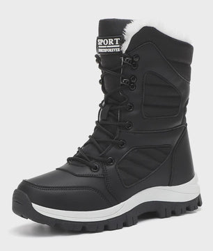 Dames Winter Snowboots Hoge Schacht - Waterdicht & Warm
