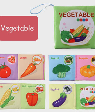 Zacht Stoffen Babyboek - Educatief & Interactief voor Baby's 0-12 Maanden