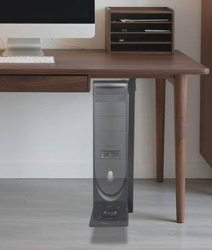 Verstelbare Computer Case Houder voor Onder het Bureau - PC Toren Beugel