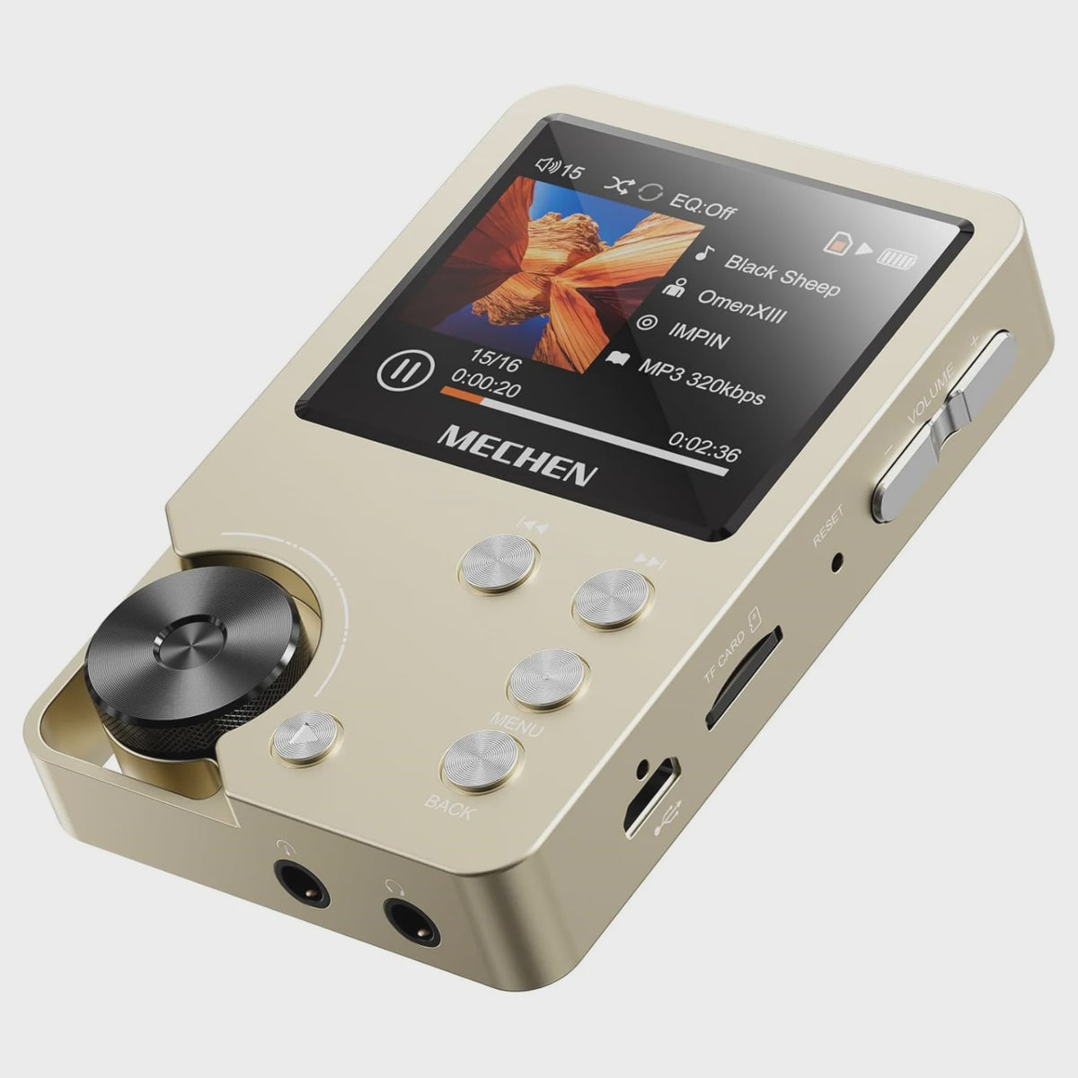 Draagbare Hi-Fi MP3 Speler met 64GB Kaart - Lossless DSD Audio