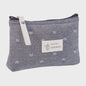 Schattige Canvas Make-up Tas met Stippenprint - Make-up & Toiletartikelen Organizer