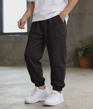Linnen Broeken voor Jongens - Zomer, Casual & Lichtgewicht met Elastische Taille - Kinderkleding 5-14 Jaar