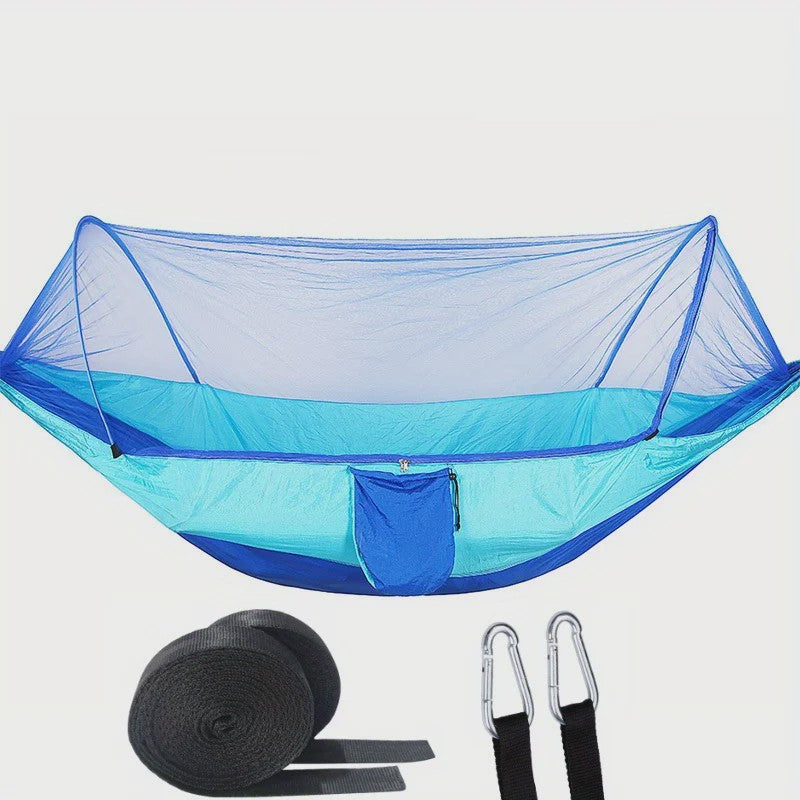 2-in-1 Camping Hangmat met Muggennet - Ultralicht Parachute Nylon