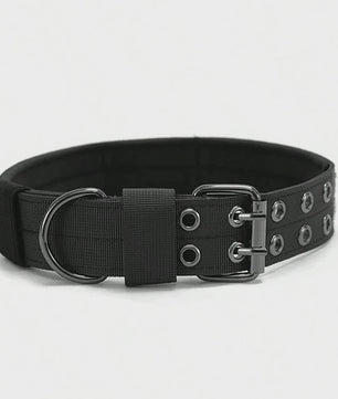 Tactische Hondenhalsband - Duurzaam Nylon Militaire Stijl voor Middelgrote tot Grote Honden