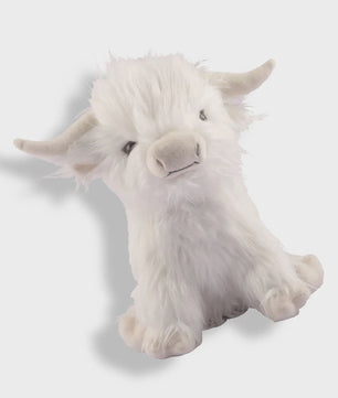 Schattige Pluche Schotse Hooglander Koe Knuffel - 25cm - Cadeau voor Kinderen & Baby's