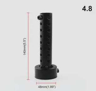 Universele Motor Uitlaatdemper - Diverse Diameters (35-60mm) voor Buell Modellen