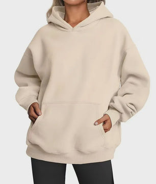 Oversized Fleece Hoodie Dames & Heren - Warm & Stijlvol voor Lente/Herfst
