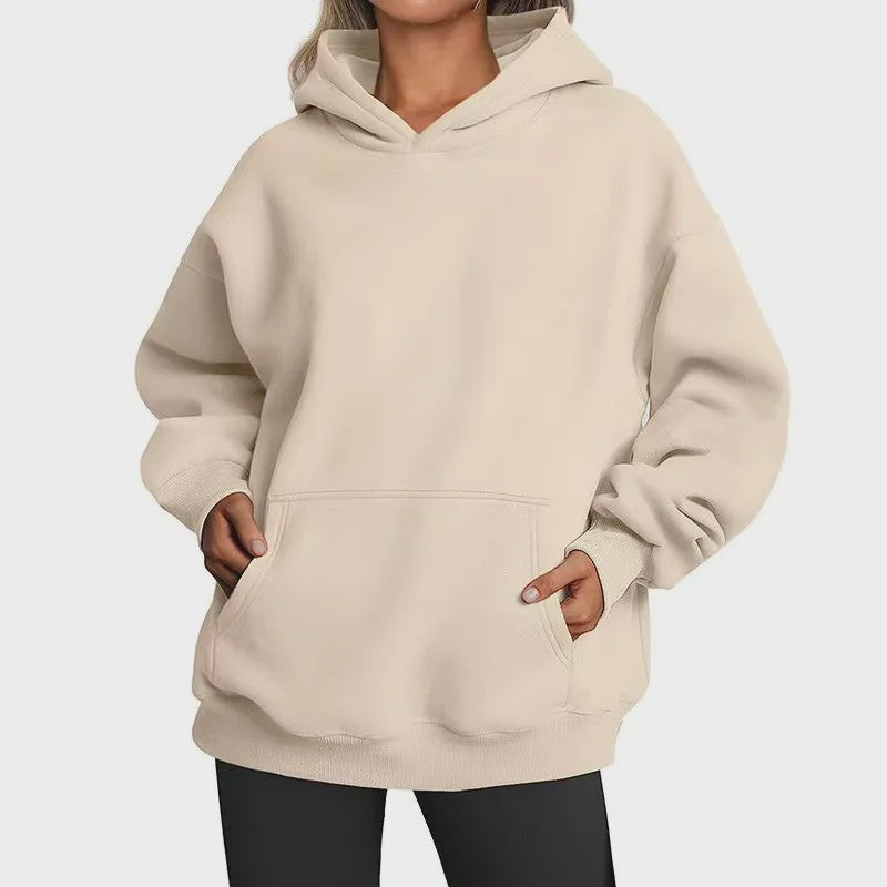 Oversized Fleece Hoodie Dames & Heren - Warm & Stijlvol voor Lente/Herfst