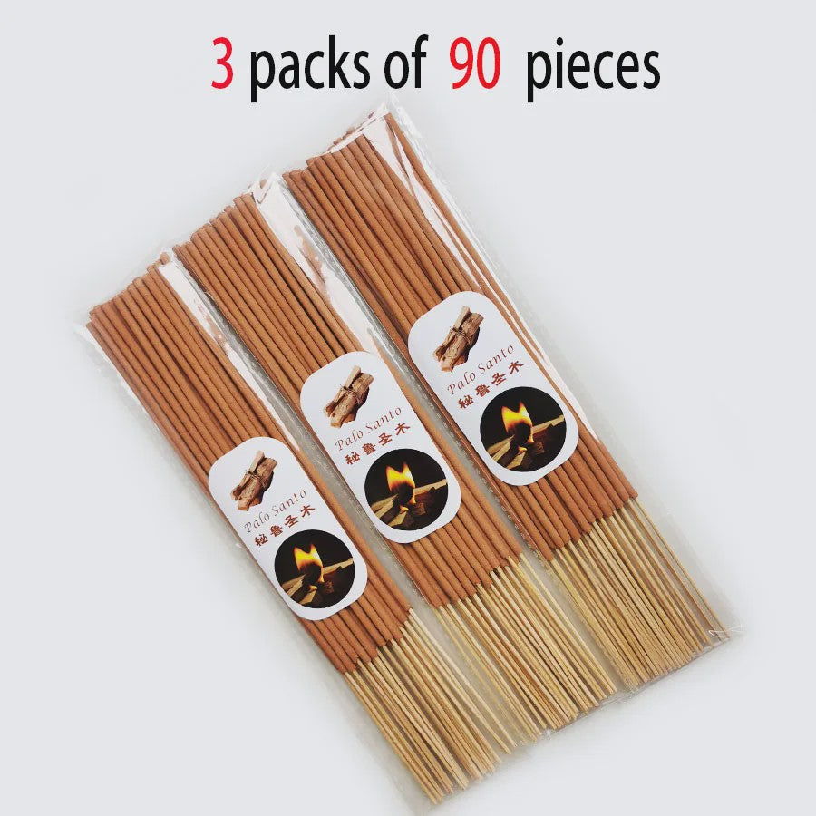 Premium Palo Santo Wierookstokjes - 30/80 Stuks voor Yoga, Meditatie & Zuivering