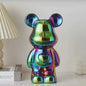 Keramische Bear Brick Beeldjes - Teddy Beer Decoratie voor Huis & Kamer (18/28 cm)