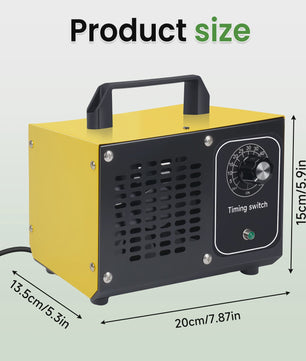 Ozon Generator 60000mg/h - Luchtzuiveraar voor Huis, Auto & Kantoor