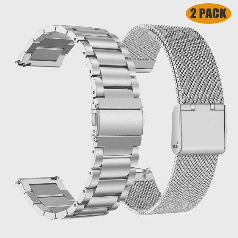 RVS Horlogeband Vervanging voor Huawei Watch GT 2/3 Pro, Watch 4 - 20/22mm