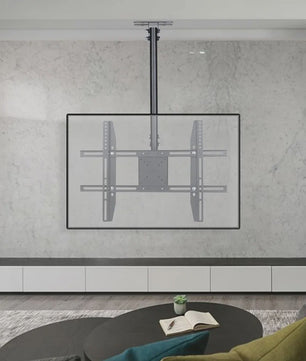 Plafond TV Beugel Kantelbaar & Draaibaar voor 26-65 Inch Schermen | Max 30kg