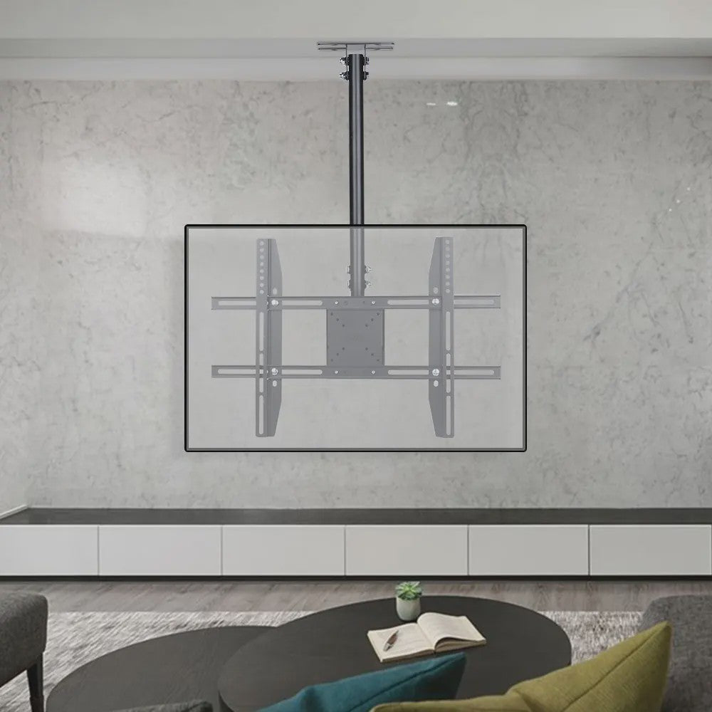 Plafond TV Beugel Kantelbaar & Draaibaar voor 26-65 Inch Schermen | Max 30kg