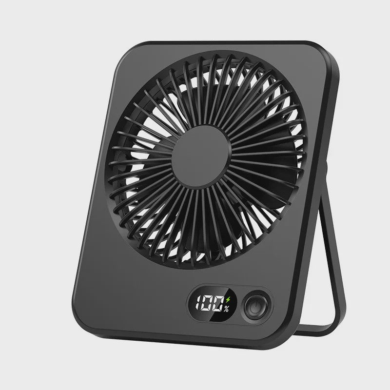 Mini Draagbare USB Ventilator met Powerbank Functie - Koeling voor Onderweg & Bureau