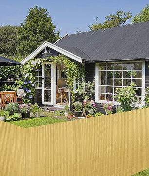 PVC Balkon- en Tuinscherm 80-200cm Hoog, 300-500cm Lang - UV-beschermend & Ondoorzichtig