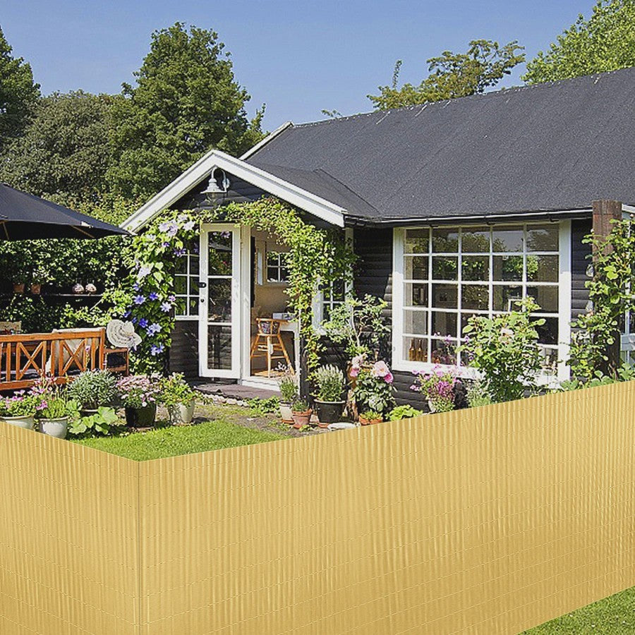 PVC Balkon- en Tuinscherm 80-200cm Hoog, 300-500cm Lang - UV-beschermend & Ondoorzichtig