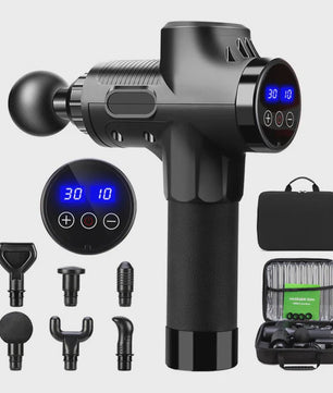 Massager Body Neck Back Deep Tissue Muscle Relaxation Pain Relief Fitness Fascial Massage Gun Electric Percussion Pistol