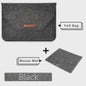 Luxe Vilt Laptop Sleeve - Beschermhoes voor MacBook & Notebooks (11-15.6 inch) - Inclusief Muismat